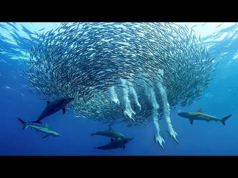 El Espectáculo Natural Más Brutal | Sardine Run