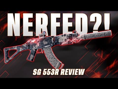 Dice Tried To Nerf This Beast! - Sg 553r Weapon Review