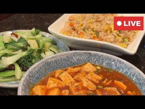 Live Chinese Cooking With Ling | Recipes In The Description Box