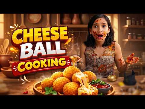 😱 Real Mini Cooking! Crispy Cheese Balls 🧀🔥 So Cute!