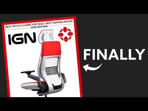 Ign's Best Office Chair List Might Actually Be Legit...