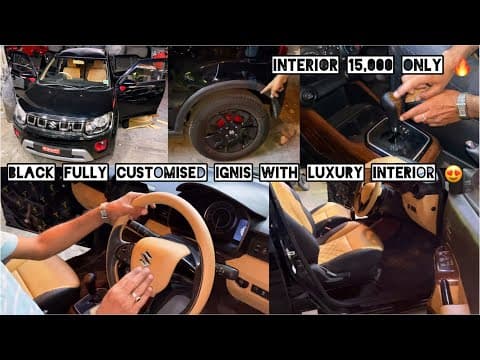 India’s 🇮🇳 Best Custom Interior Designs For Your Ignis 🔥 Luxury Interior On Ignis 🚘