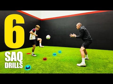 6 Speed & Agility Drills With New Sklz Reaction Lights 🚨⚽️