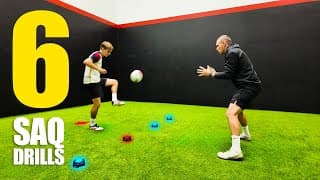 6 Speed & Agility Drills With New Sklz Reaction Lights 🚨⚽️