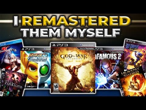 Ps3 Exclusives That Are Stuck So I Remastered Them Myself