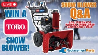 Toro Snow Blower Q&a And Giveaway!