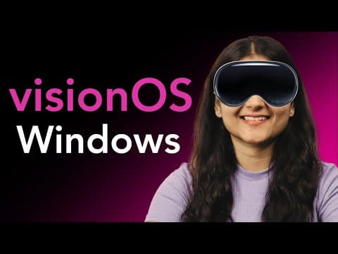 How To Create Multiple Windows In Visionos App?