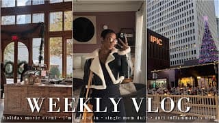 Locked Into My Goals, On Mommy Duty & Holiday Event With Amirah | Weekly Vlog