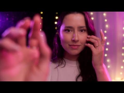Asmr Sleep 💫 Dreamy Hand Movements, Up-close Whispers, Mouth Sounds, Hand Sounds (gentle Asmr)