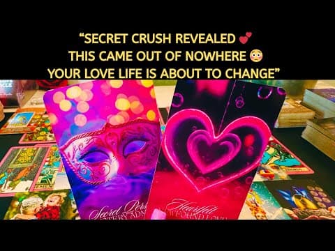 💕 "secret Crush Revealed! This Came Out Of Nowhere 😲 Your Love Life Is About To Change!" Love Tarot