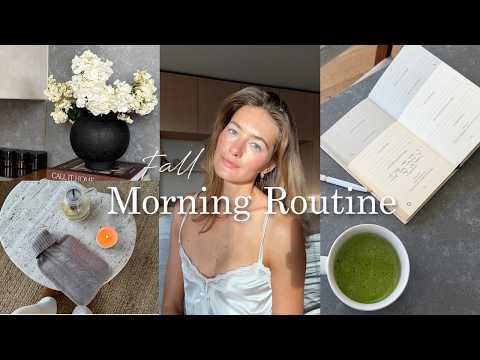 7am Fall Morning Routine | Healthy Habits, Glowing Up & Cozy Vibes