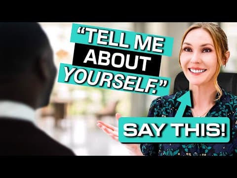 Answering “tell Me About Yourself” In An Interview: Step-by-step Guide