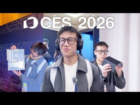 Everything I Saw At Ces 2026 - Samsung Trifold, Ryzen 7 9850x3d, Ai & Robots