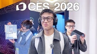 Everything I Saw At Ces 2026 - Samsung Trifold, Ryzen 7 9850x3d, Ai & Robots