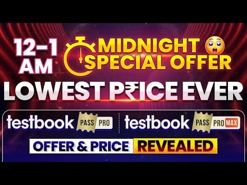 🚨 Midnight Special Offer On Testbook Pass Pro Coupon Code Today | Testbook Coupon Code Today