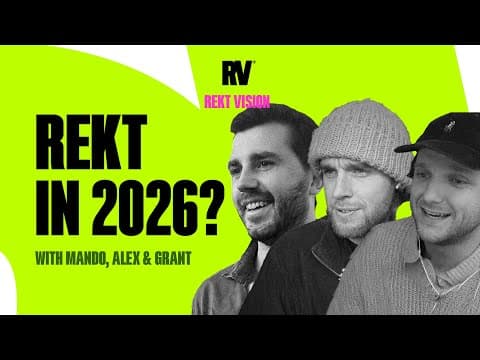 Are We Getting Rekt In 2026? | Rekt Vision (december 19, 2025)