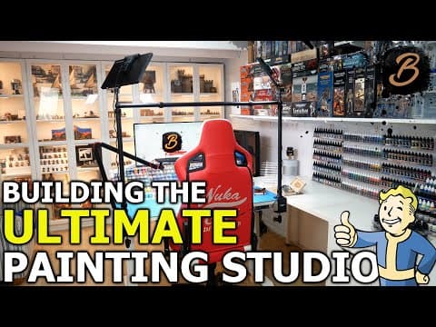 Building The Ultimate Painting Studio