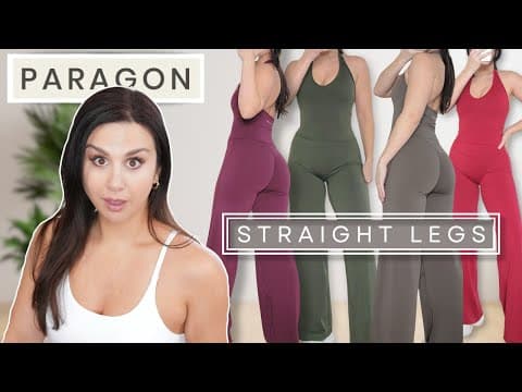 Paragon Straight Legs Vs Oner Active Softmotion Straight Legs Try On Haul Review