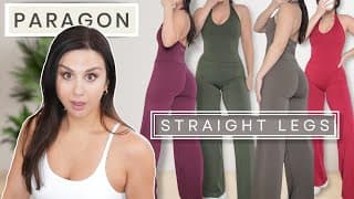 Paragon Straight Legs Vs Oner Active Softmotion Straight Legs Try On Haul Review