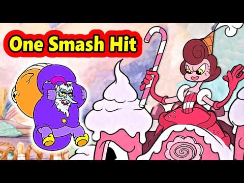 Cuphead - Playable Mortimer ((one Smash Hit)) Vs All Bosses !!! 🐳🐳