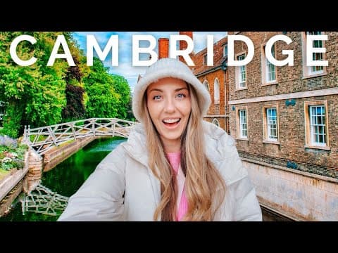 First Time In Cambridge 🇬🇧 How Is It So Charming?!