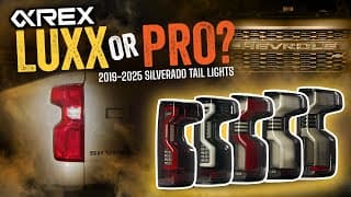 Which Alpharex Tail Lights Are Best? | 2019–2025 Chevy Silverado