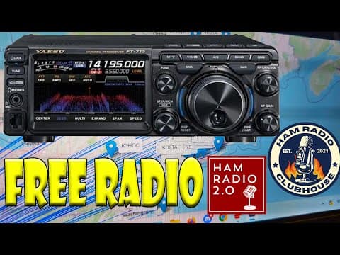 We're Giving Away A New Yaesu Ft-710 Tonight!