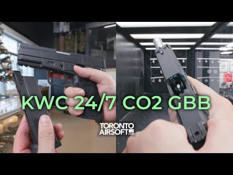 Full Time Ambidextrous Controls, Extremely Snappy Kick, Budget Price. Kwc 24/7 Co2 Gbb.