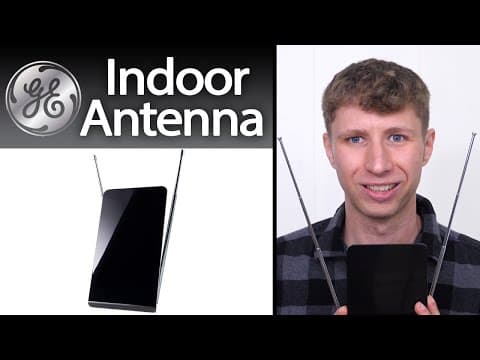 Ge Flat Panel Indoor Hd Digital Tv Antenna Review