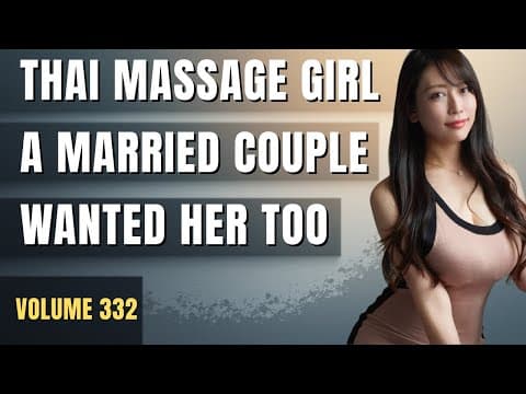 A Married Couple Inviting A Thai Massage Girl For Private Fun In Thailand After Hours.