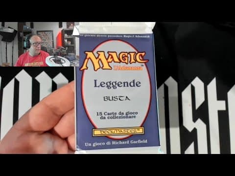 Legends Booster Opened! Lets Get Back Into Black Border Magic!