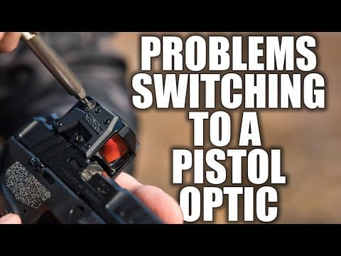 Problems Switching To A Pistol Optic? Watch This | Tactical Rifleman