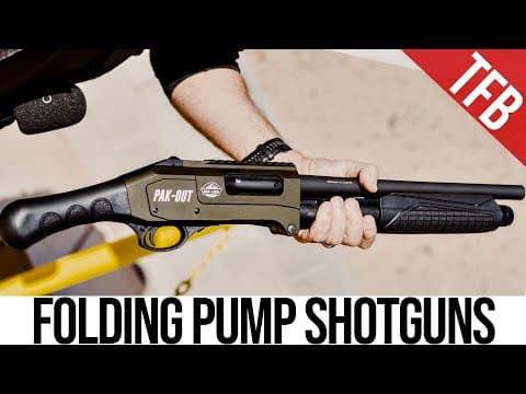 Folding Pump Shotguns Are Here: Ria Pak-out 12 Gauge | Shot Show 2026