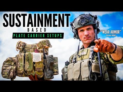 Unarmored Recce Loadouts Are For The Weak: Sustainment Based Plate Carriers