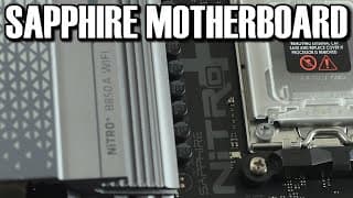 Sapphire Nitro+ B850a Wifi7 Motherboard Preview