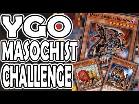 I Pulled Dark Armed Dragon - Duel Logs Masochist Challenge Day 1