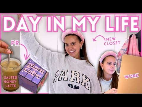 Day In My Life As An Influencer (pr + Brand Deals)