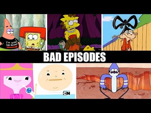 Bad Episodes In Good Cartoons