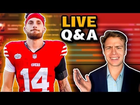 Last Minute Injury Updates (live Q&a)