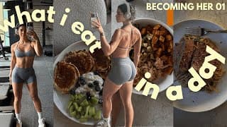 Becoming Her — Episode 1: A Day Of Eating On A Lean Bulk + Healing My Relationship With Food