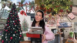 Holiday Vlog ☃️ Shopping At The Mall + What I’m Gifting Others For Christmas