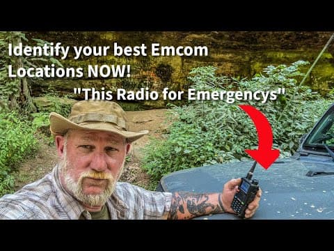 Emcomm Locations And What Radio Should You Carry? With Dave Canterbury