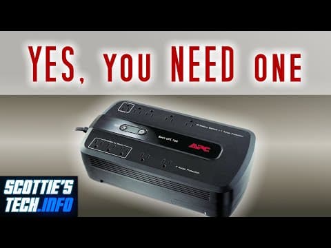 Why You Need A Battery Backup For Your Pc