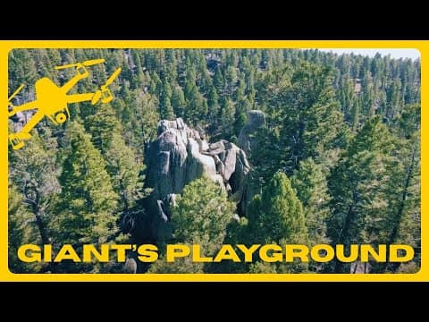 Giants Playground, Montana - Drone Video