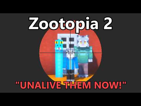 Zootopia 2 Portrayed By Minecraft