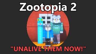 Zootopia 2 Portrayed By Minecraft