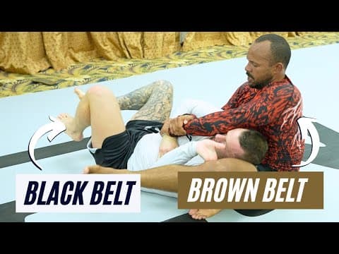 Black Belt Vs Uk Brown Belt | Bjj Rolling Commentary