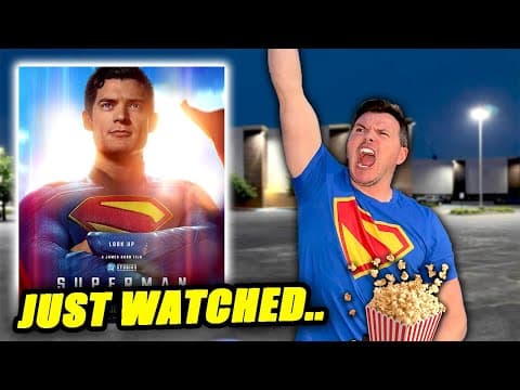 Superman Out Of Theater Reaction!