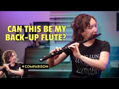 Can A $275 Plastic Flute Sound Professional? - Nuvoband Flute Review