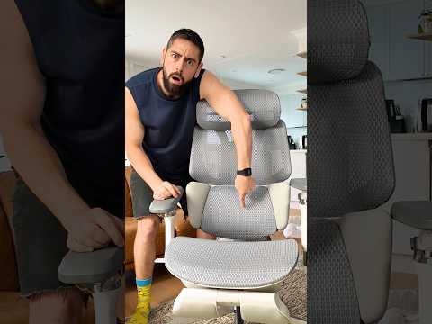 Unboxing the World's First AI Lumbar-Tracking Ergonomic Chair #hbadax7 #hbada #ergonomicchair #ad
